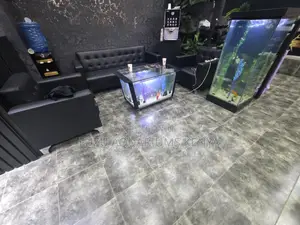 Mind-Blowing Led Coffee Table Aquarium Arrives Fully Stocked