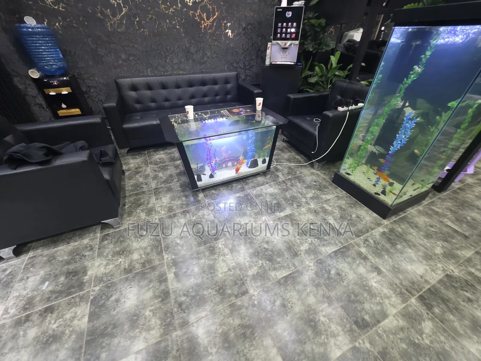 Night-Light Aquarium Table - Beautiful Ambience