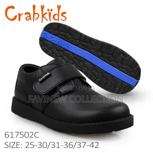 Crab Kids Boys School Shoes E