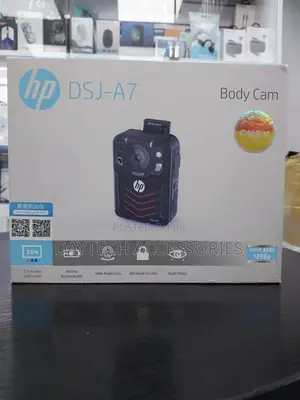 Hp DSJ-A7 Wireless Body Worn Camera Super Hd 1296 128gb Storage