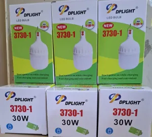 Emergency Lighting Bulb 30w/30w Rechargable Bulb