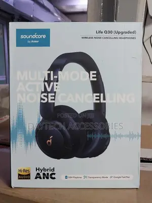 The Anker Soundcore Life Q30 Wireless Noise-Cancelling Headphones.