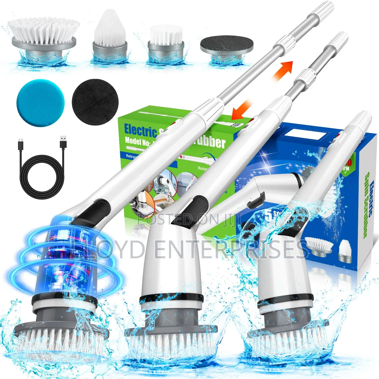Electric Spin Scrubber