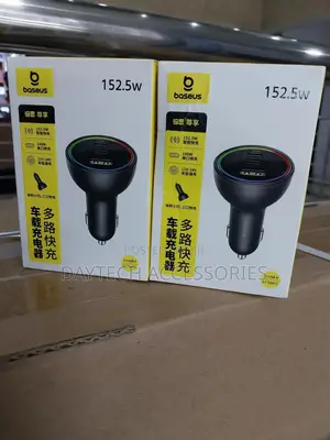 Baseus 152.5w Car Charger 100w Fast Charging Pd3.0 Qc4.0 Usb Type-C