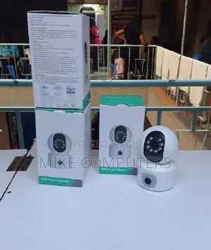 Icsee 4mp PTZ Dual Lens Wifi Smart Camera +2 Screens