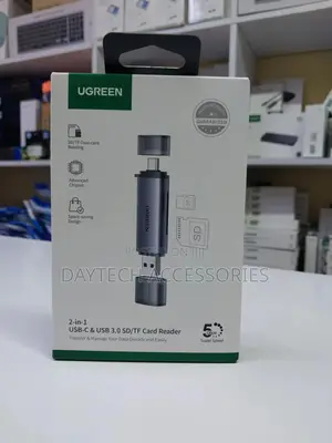 Ugreen 2-in-1 Usb-C Usb 3.0 Sd/Tf Card Reader.