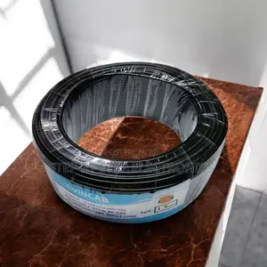 Elvin Black 1.5mm 90m Heavy Duty Flame Retardant Wire Electrical Cable