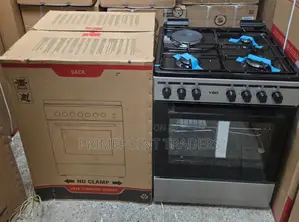 Von 60×60 Standing Cooker – 3 Gas + 1 Electric for Versatile Cooking