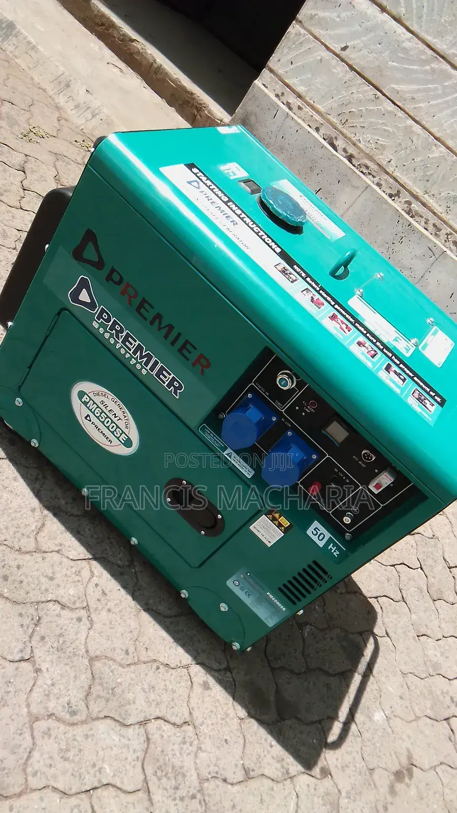Silent Diesel Generator Key Start