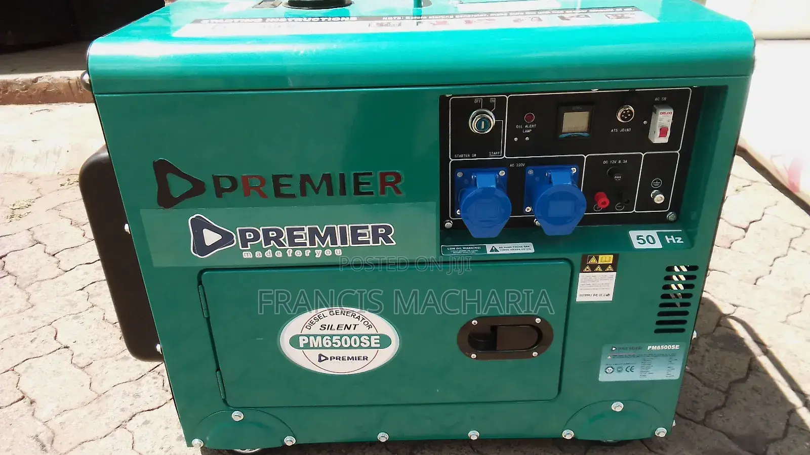 Silent Diesel Generator Key Start
