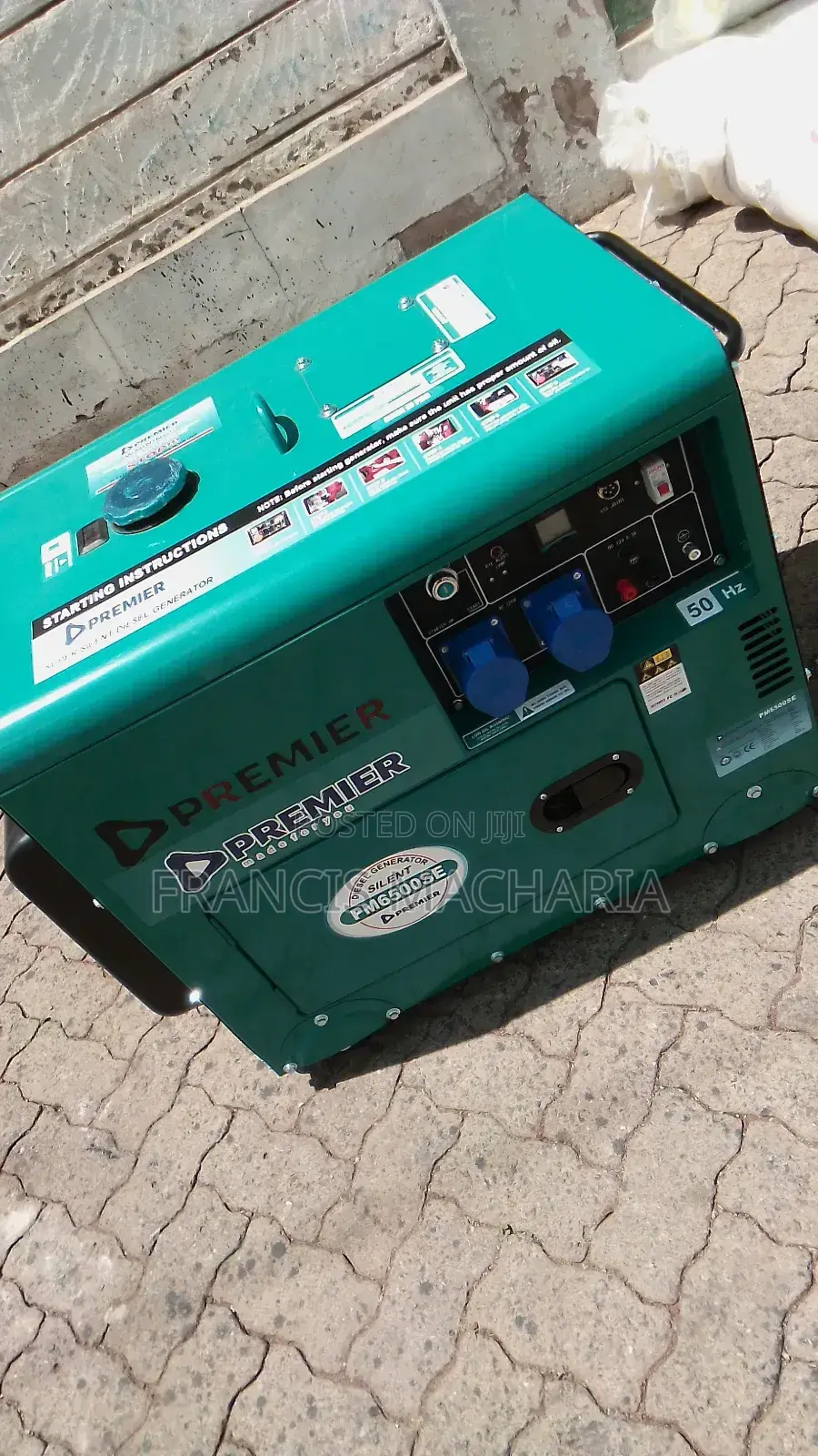 Silent Diesel Generator Key Start