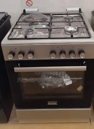 60*60 Von Simfer 3+1 Standing Cooker With Gas Sensor and Food Warmer