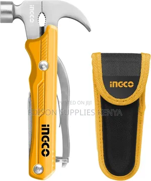 Ingco Multi-Function Hammer Multi Tool Pliers Utility Knife Hex Keys