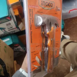 Ingco Multi-Function Hammer Multi Tool Pliers Utility Knife Hex Keys