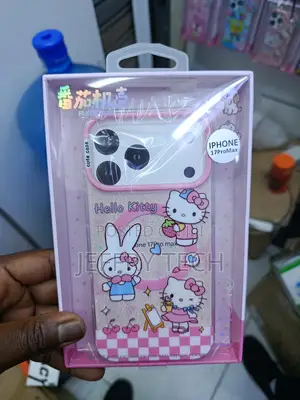 Amexie iPhone 17 Pro Max Hello Kitty Grid Magsafe Compatible Case