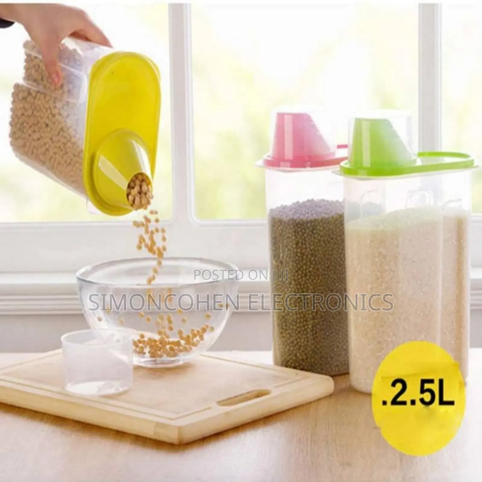 2.5l Cereal Container And Cover