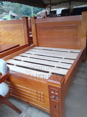 5by6 Bed Made of Mahogany at 55,000