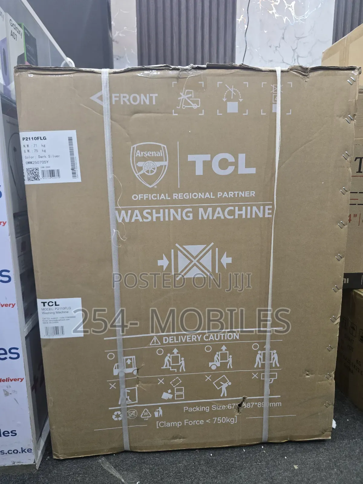 P210flg Front Loading Washing Machine-10kg