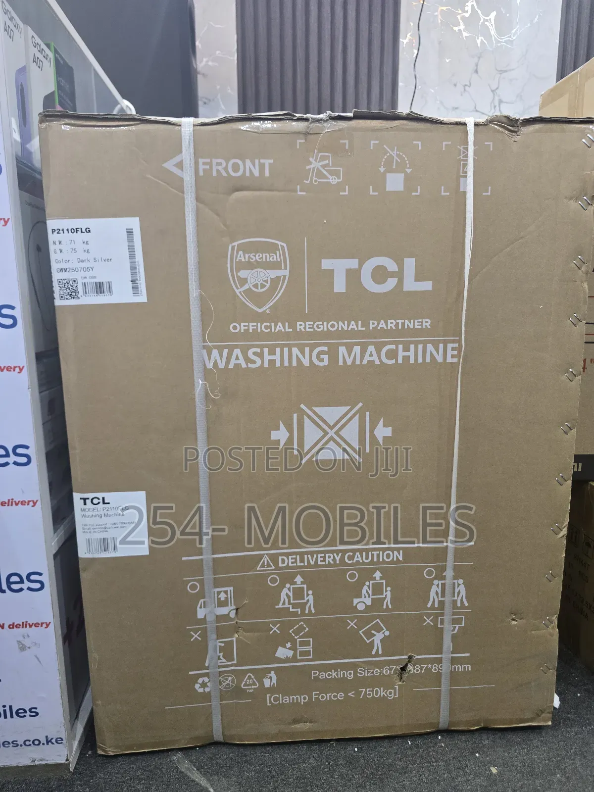 P210flg Front Loading Washing Machine-10kg