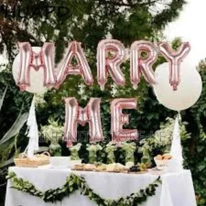 Marry Me Foil Balloons