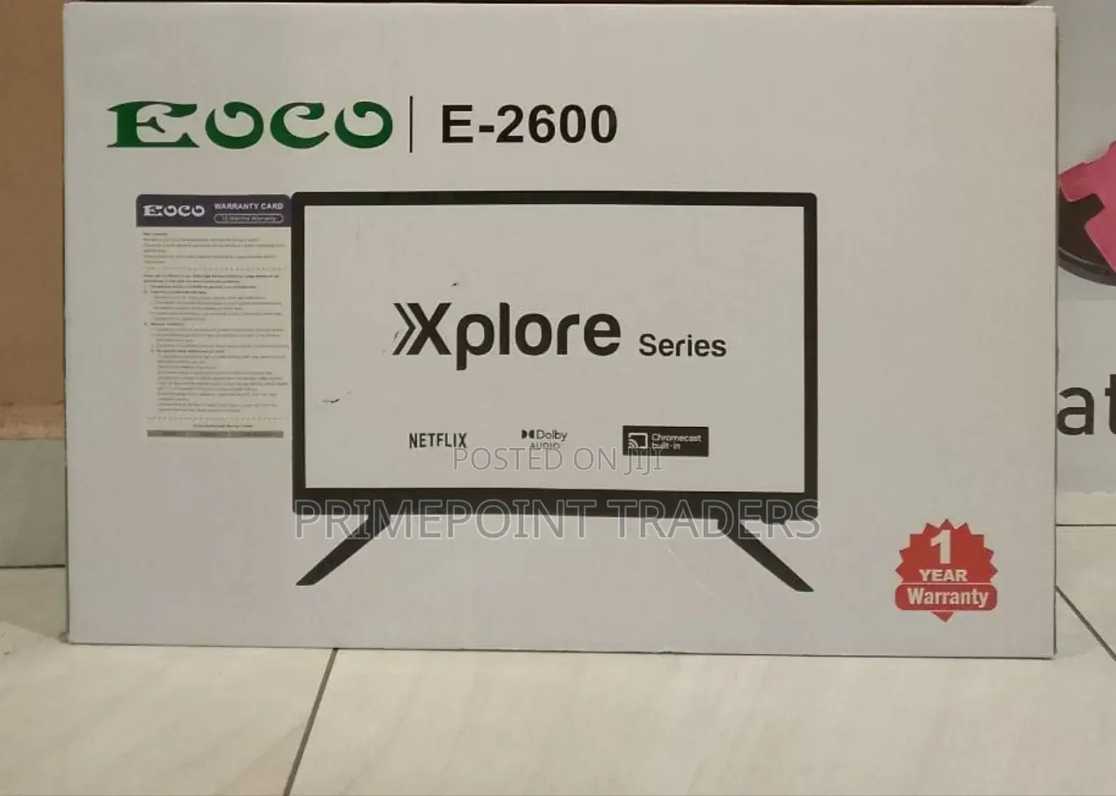 Eoco Smart 26inches 
Ac/Dc