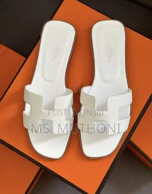 Black , White Brown, Yellow, Apricot Hermes Sandals Size 37 -41