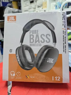 I12 Wireless Over-Ear Noise-Cancelling Headphones