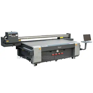 250*130cm Uv Flatbed Printer With 4pcs Ricoh Gen6 Heads