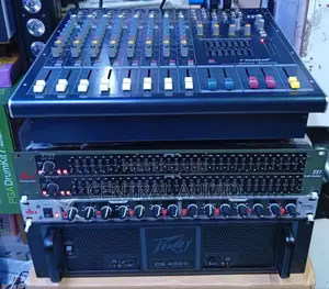 Pa System:-Cs4000 Power Amp DBX Crossovers DBX Equalizer SMX 800d N