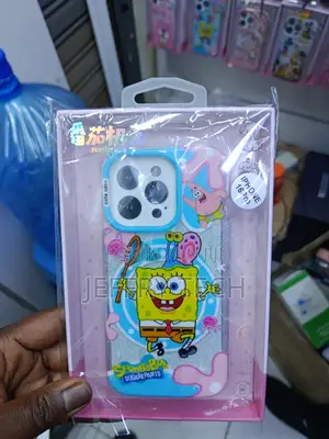 Saqera Spongebob Disney Cartoon Magsafe Case for Apple iPhone 16 Pro