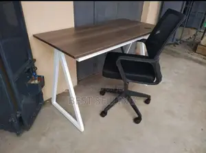 Metallic Stand Table and Chair