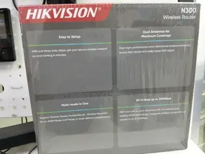Hikvision Ds-3wr3n N300 Wireless Router.