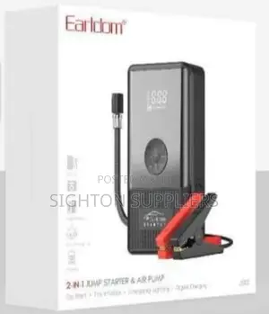 2 in 1 Jump Starter and Inflation Pump