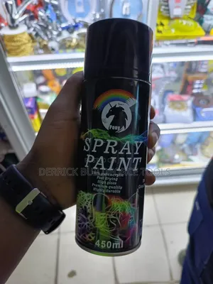 Black Spray Paint
