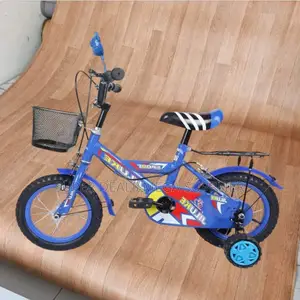 12 Inch Kids Bicycle With Training Wheels Fun Safe Cartoon Design Bike
