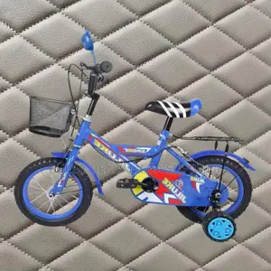 12 Inch Children Bicycle Colorful Design Comfy Seat Training Wheels