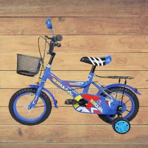 12 Inch Children Bike Colorful Design Fun Safe Cartoon Bike Basket