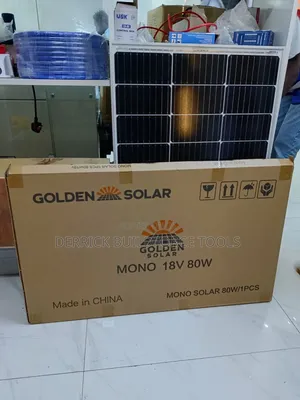 80watts Golden Solar Panel