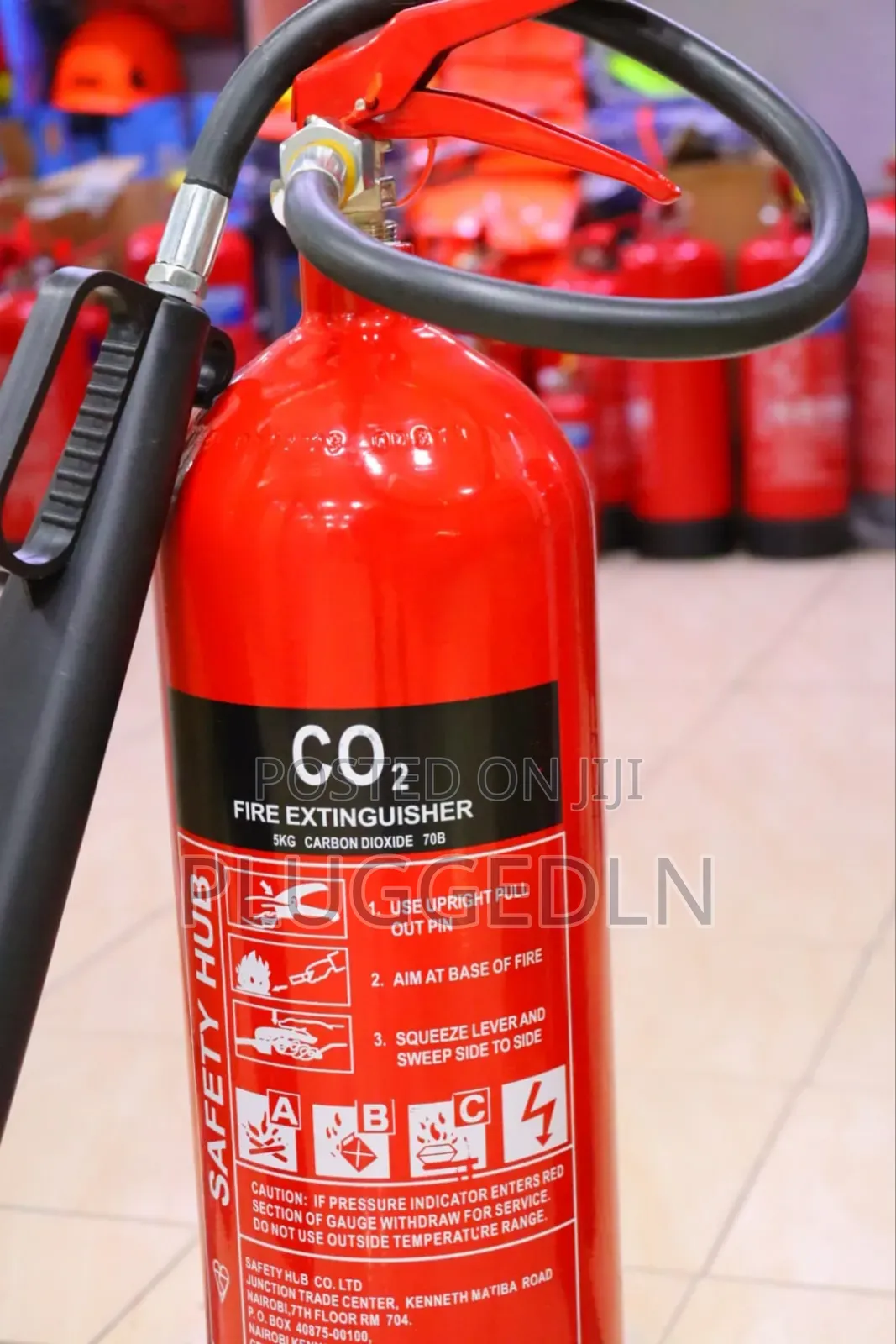 Co2 2kgs Fire Extinguisher.