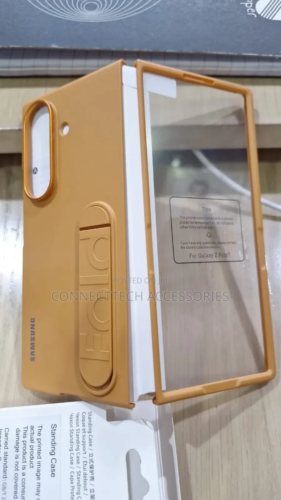 Samsung Z Fold 7 Standing Grip Case