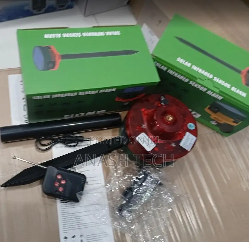 New ~Solar Sensor Security Alarm 360°