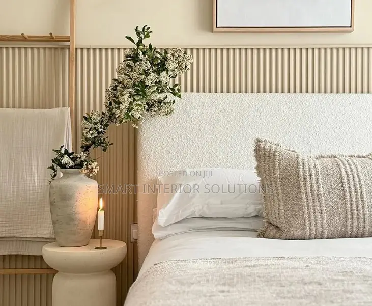 Bedroom Fluted Wall Panel