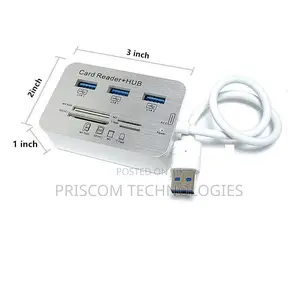 Usb 3.0/3.1 Hub + 5/10 GBPS Card Reader