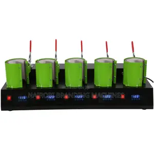 Digital 5 Stations Mug Sublimation Heat Press