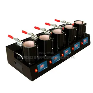 5 Stations Multifunction Mug Heat Press - High Efficiency Mug Printing