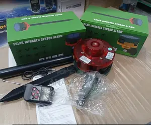 New Long Range Garden and Wall Solar Alarm Sensor