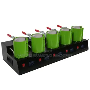 5-in-1 Sublimation Mug Heat Press Machine - Individual Controllers