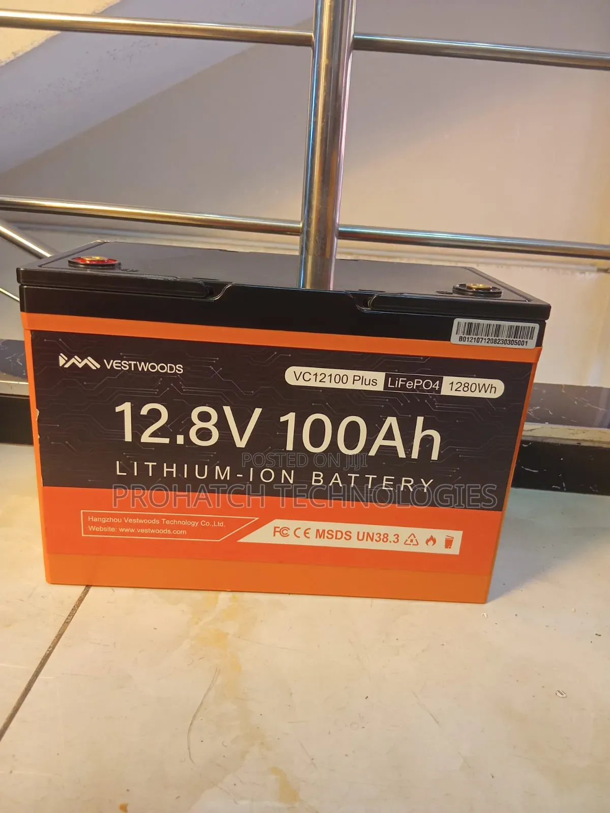 Vestwood 100ah Lithium Battery