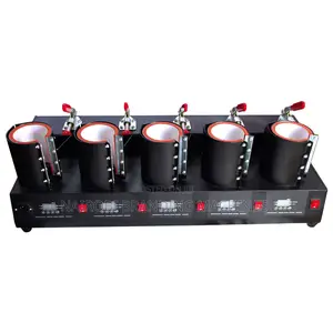 5 in 1 Combo Heat Press Machine - High Efficiency and Speed