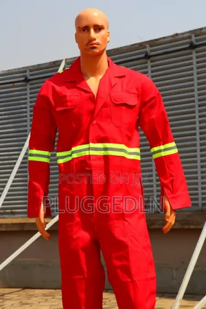 Industrial Safety Coverall Boiler Suit With Reflective Tape